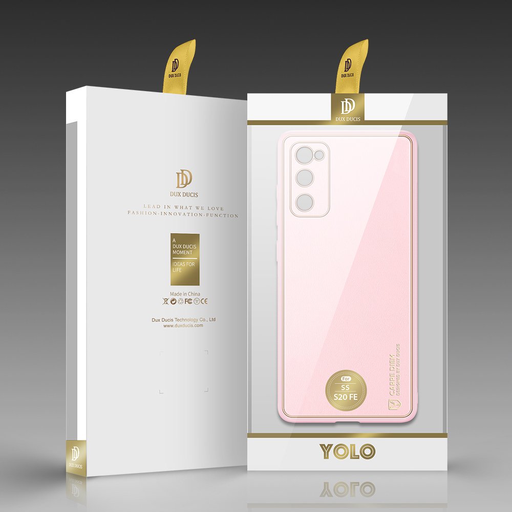 Pokrowiec Dux Ducis Yolo różowy Samsung S20 LITE / 5 Pokrowiec Dux Ducis Yolo różowy Samsung S20 LITE / 5