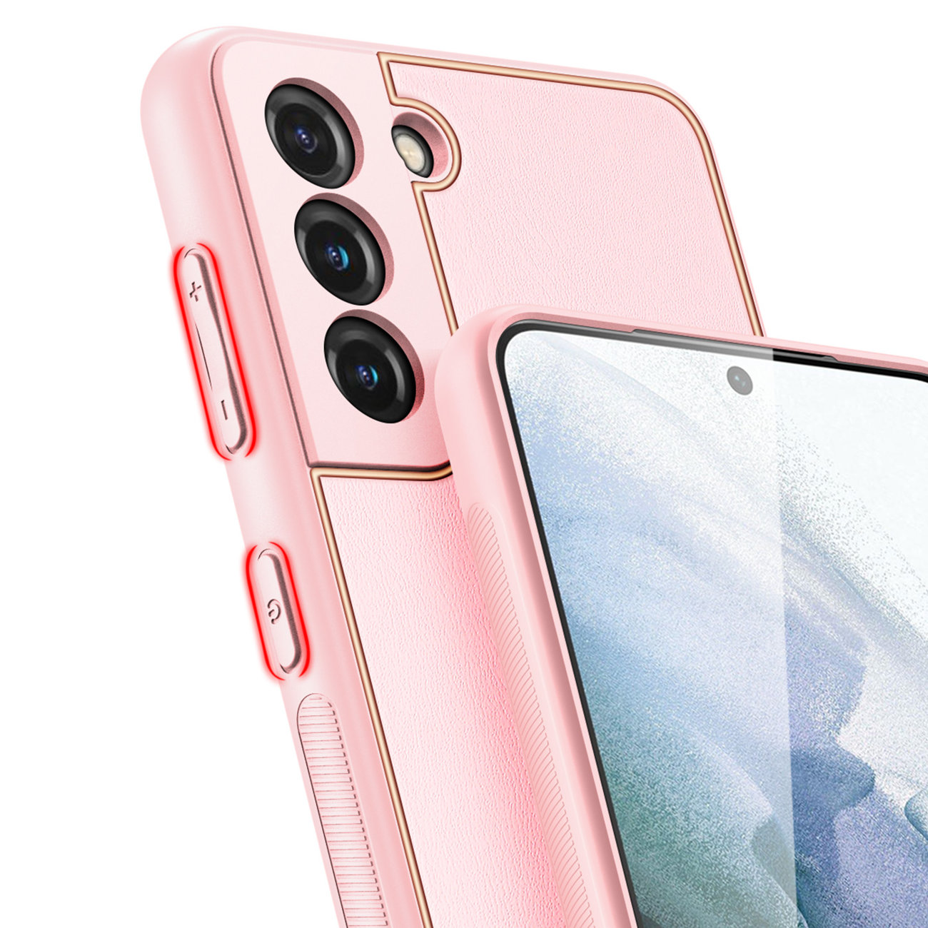 Pokrowiec Dux Ducis Yolo r�owy Samsung S21 FE / 7