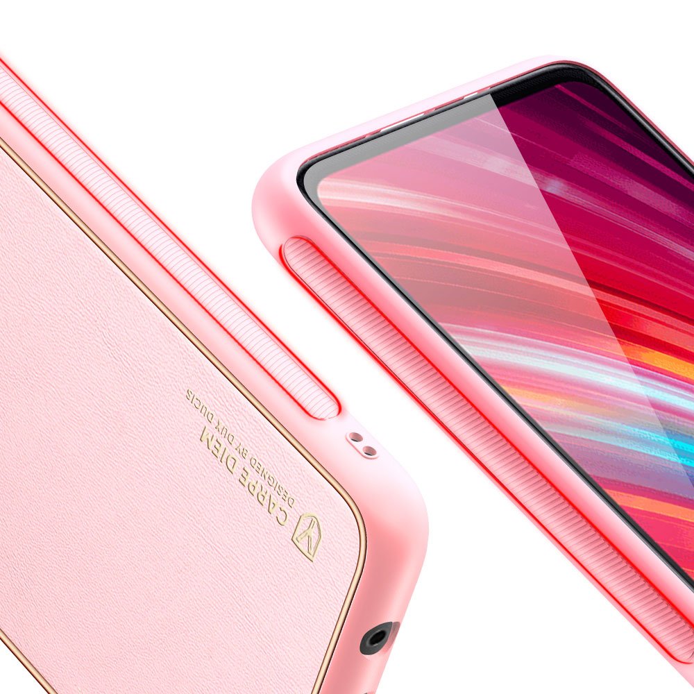 Pokrowiec Dux Ducis Yolo różowy Xiaomi Redmi Note 8 Pro / 8 Pokrowiec Dux Ducis Yolo różowy Xiaomi Redmi Note 8 Pro / 8