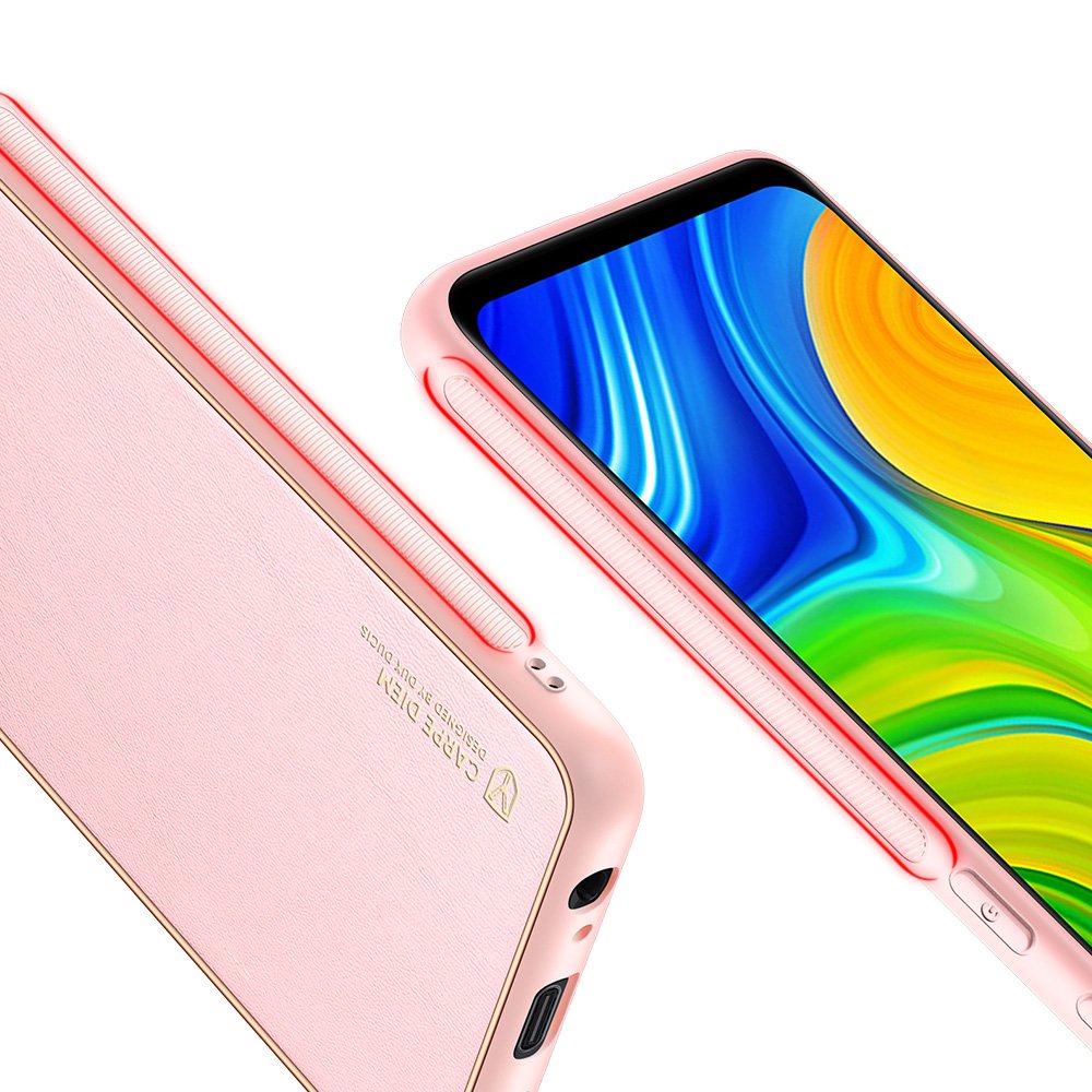 Pokrowiec Dux Ducis Yolo r�owy Xiaomi Redmi Note 9 / 8