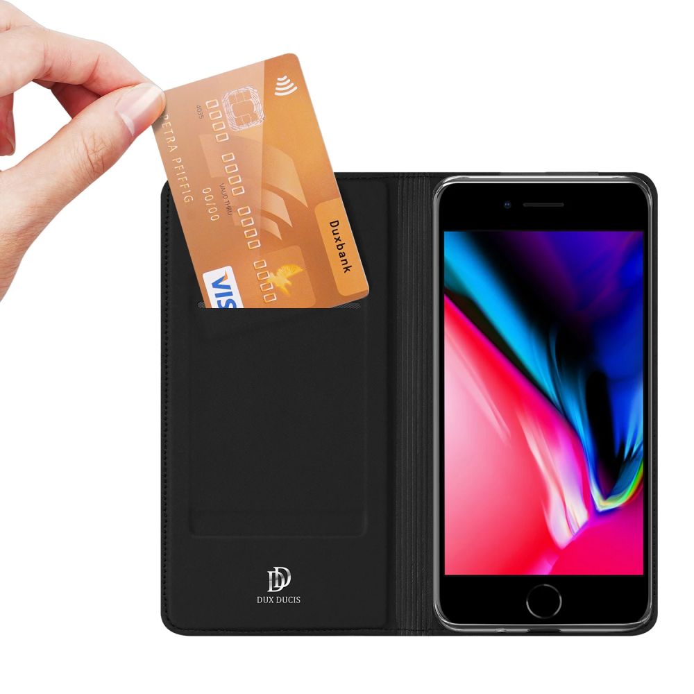 Pokrowiec DuxDucis SkinPro czarny Apple iPhone 8 / 6