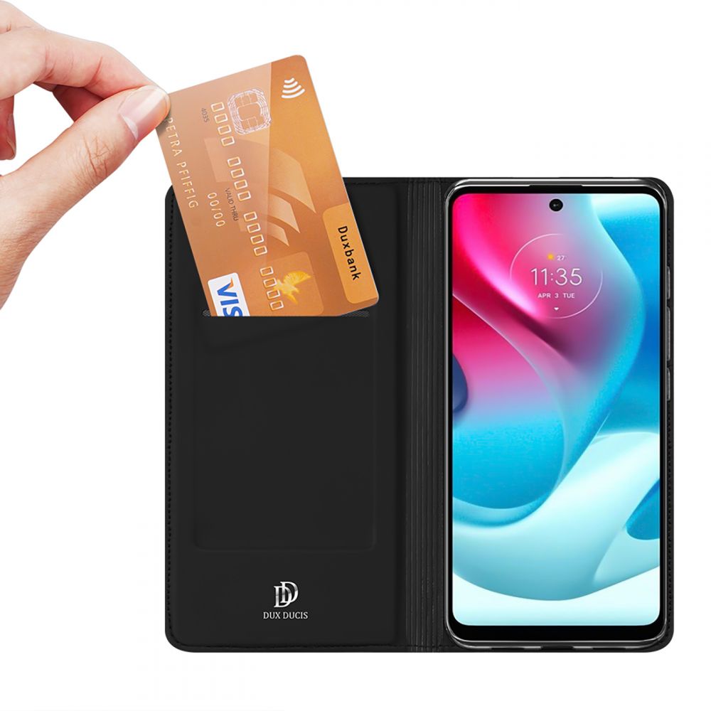 Pokrowiec DuxDucis SkinPro czarny Motorola Moto G60s / 2