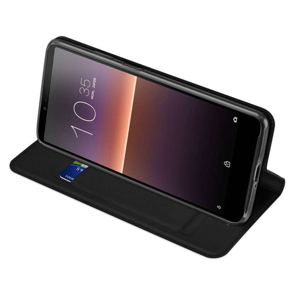 Pokrowiec DuxDucis SkinPro czarny Sony Xperia 10 II / 6