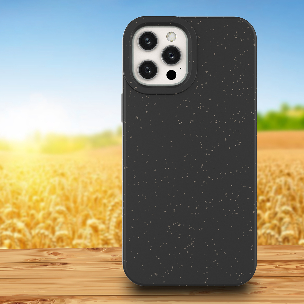 Pokrowiec Eco Case czarny Apple iPhone 12 Pro / 3 Pokrowiec Eco Case czarny Apple iPhone 12 Pro / 3