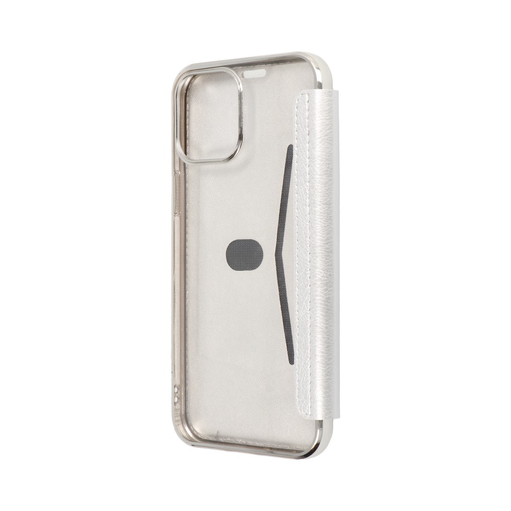 Pokrowiec Electro Book srebrny Apple iPhone 12 Pro Max / 2
