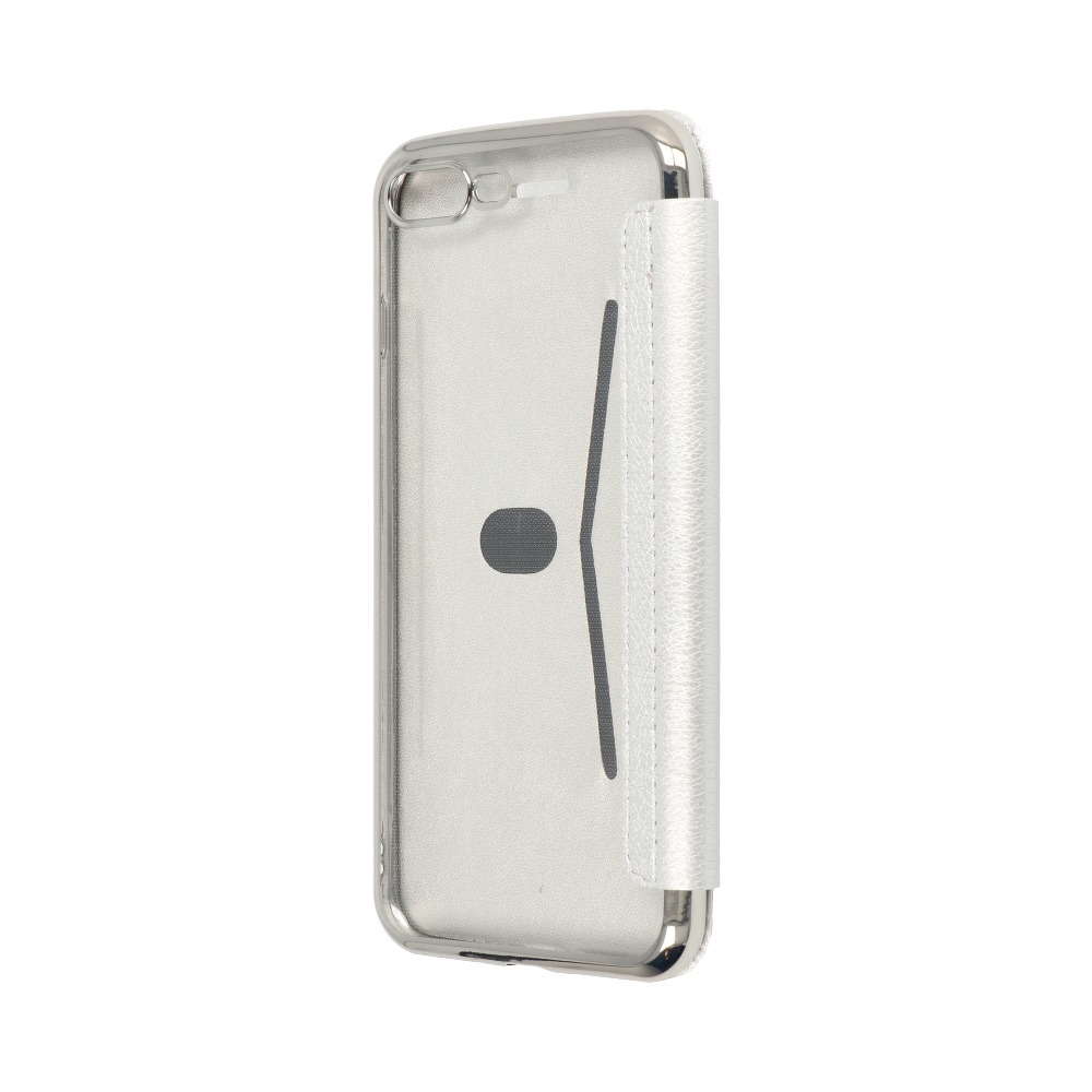 Pokrowiec Electro Book srebrny Apple iPhone 7 Plus / 2