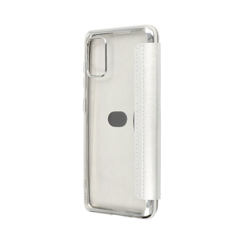 Pokrowiec Electro Book srebrny Samsung Galaxy A41 / 2
