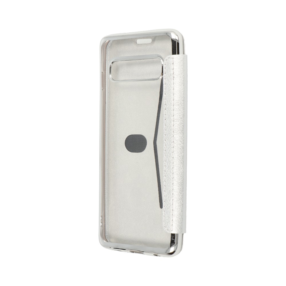 Pokrowiec Electro Book srebrny Samsung Galaxy S10 / 2