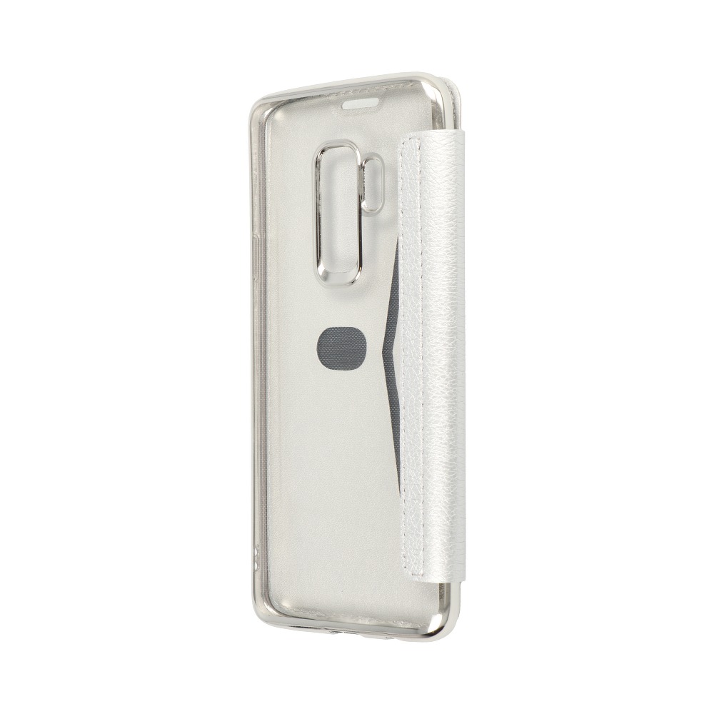 Pokrowiec Electro Book srebrny Samsung Galaxy S9 Plus / 2