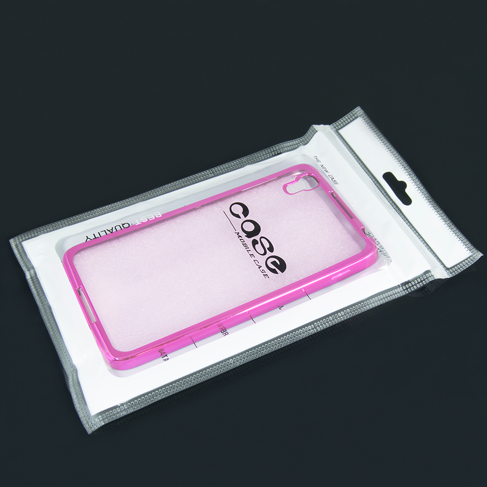 Pokrowiec Electro Jelly różowy Samsung Galaxy S7 Edge / 3 Pokrowiec Electro Jelly różowy Samsung Galaxy S7 Edge / 3