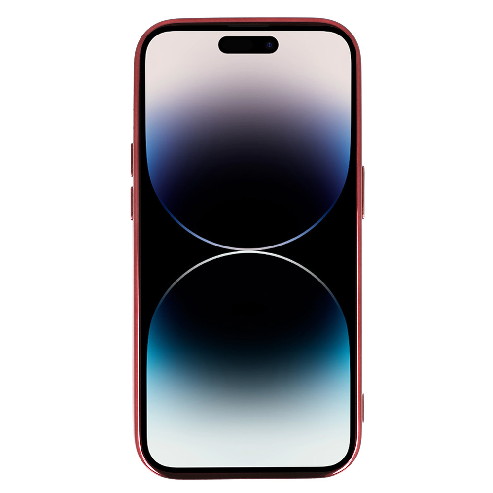Pokrowiec Electro Lens Case bordowy Apple iPhone SE 2020 / 3