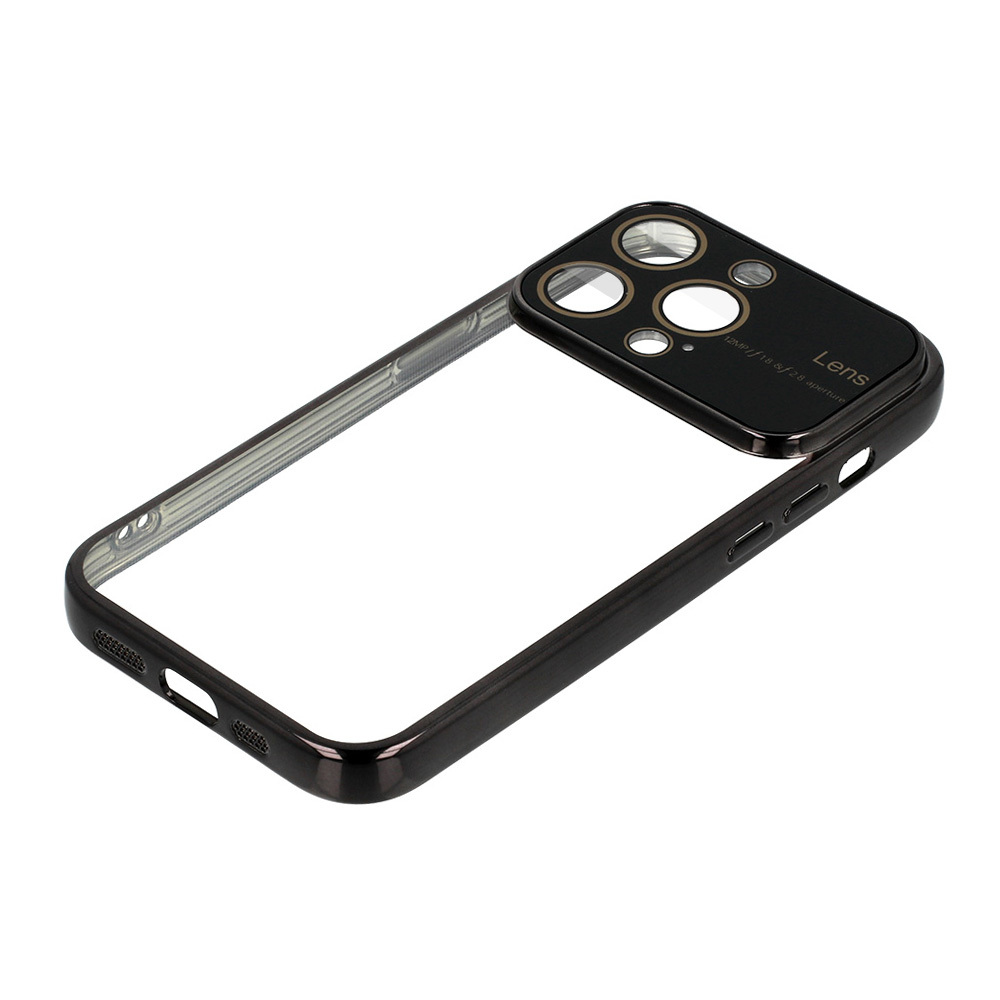 Pokrowiec Electro Lens Case czarny Apple iPhone 12 Pro / 6