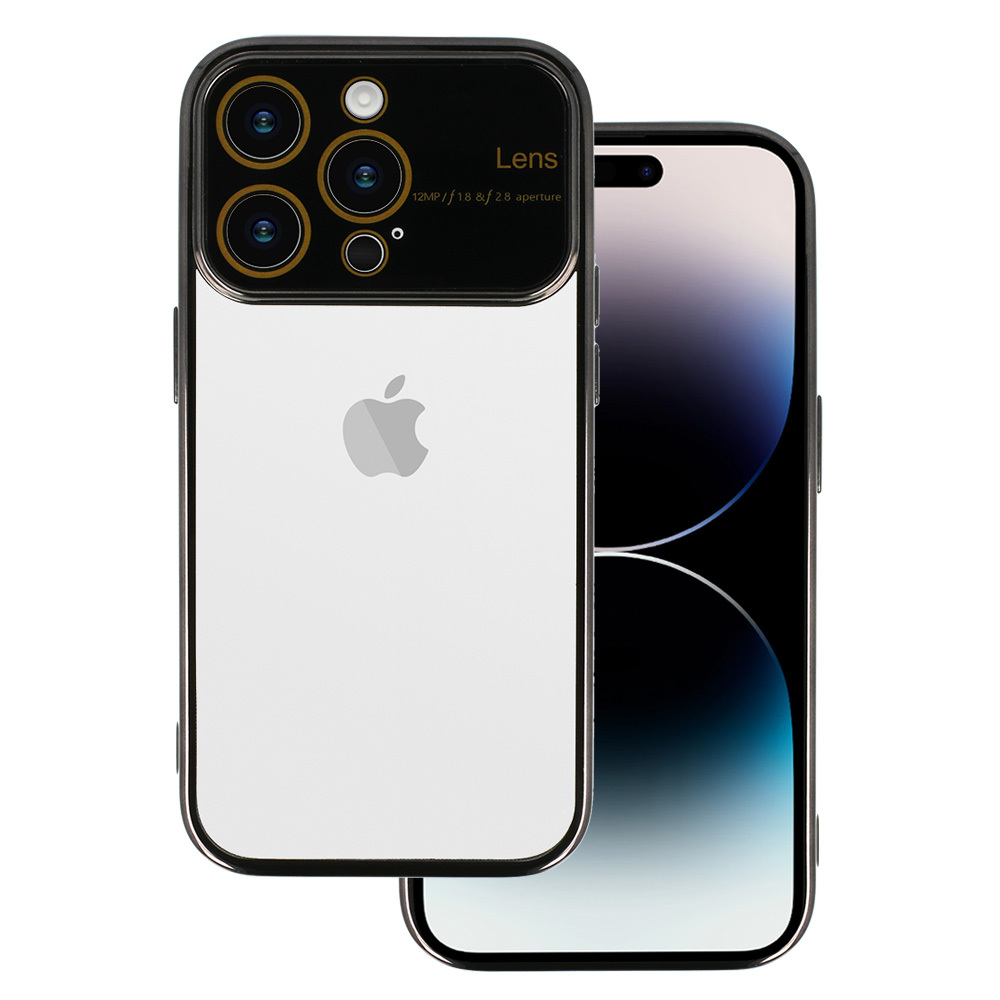 Pokrowiec Electro Lens Case czarny Apple iPhone 13