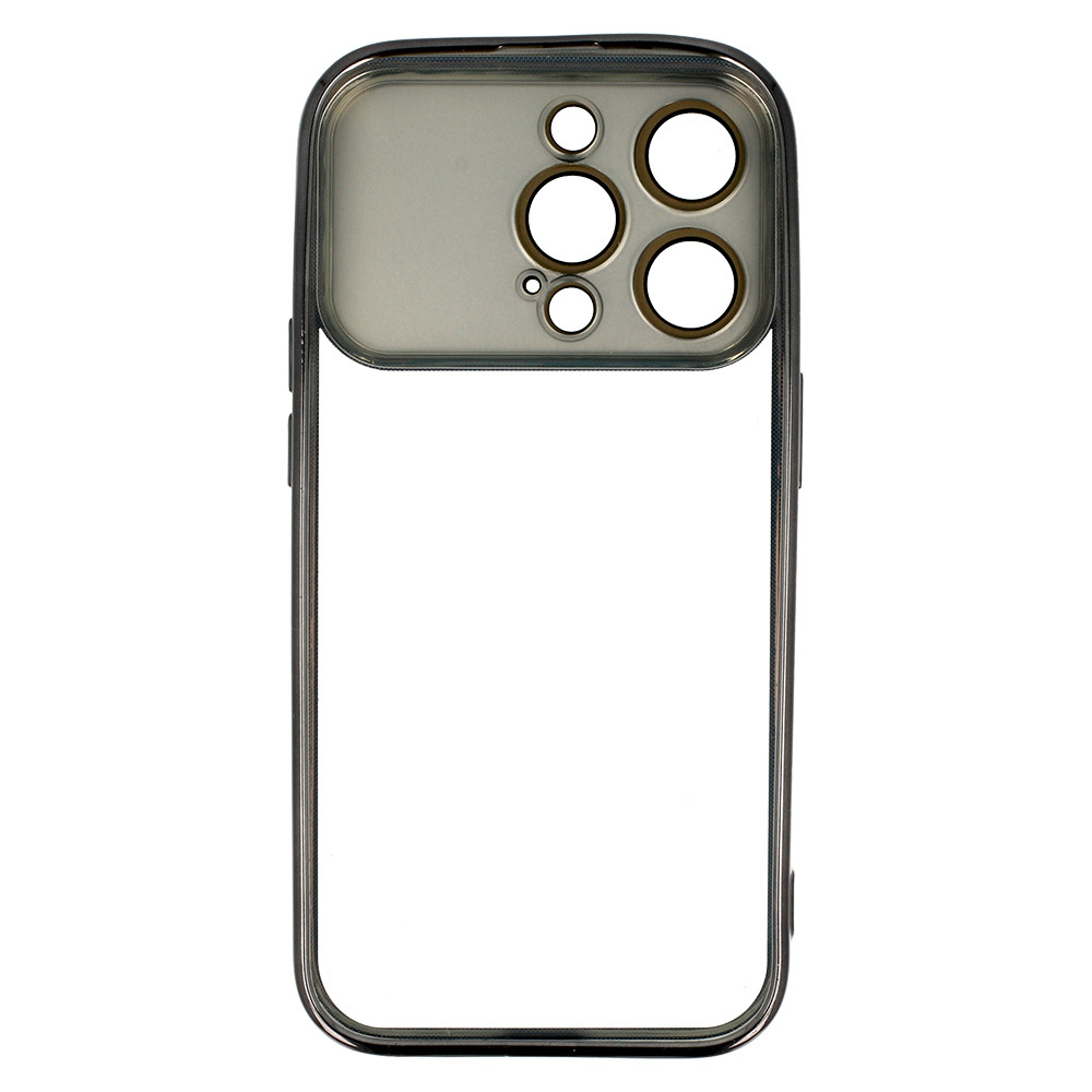 Pokrowiec Electro Lens Case czarny Samsung Galaxy A50 / 4