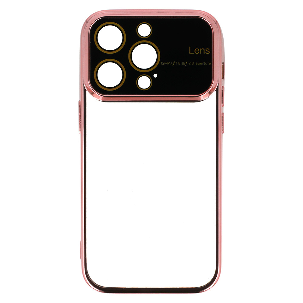 Pokrowiec Electro Lens Case jasnor�owy Apple iPhone 11 / 5