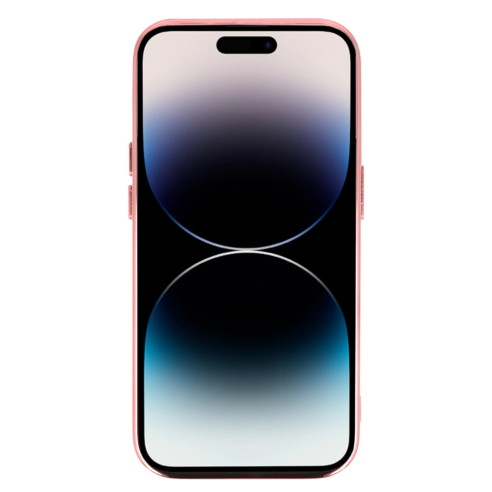 Pokrowiec Electro Lens Case jasnorowy Apple iPhone SE 2020 / 3