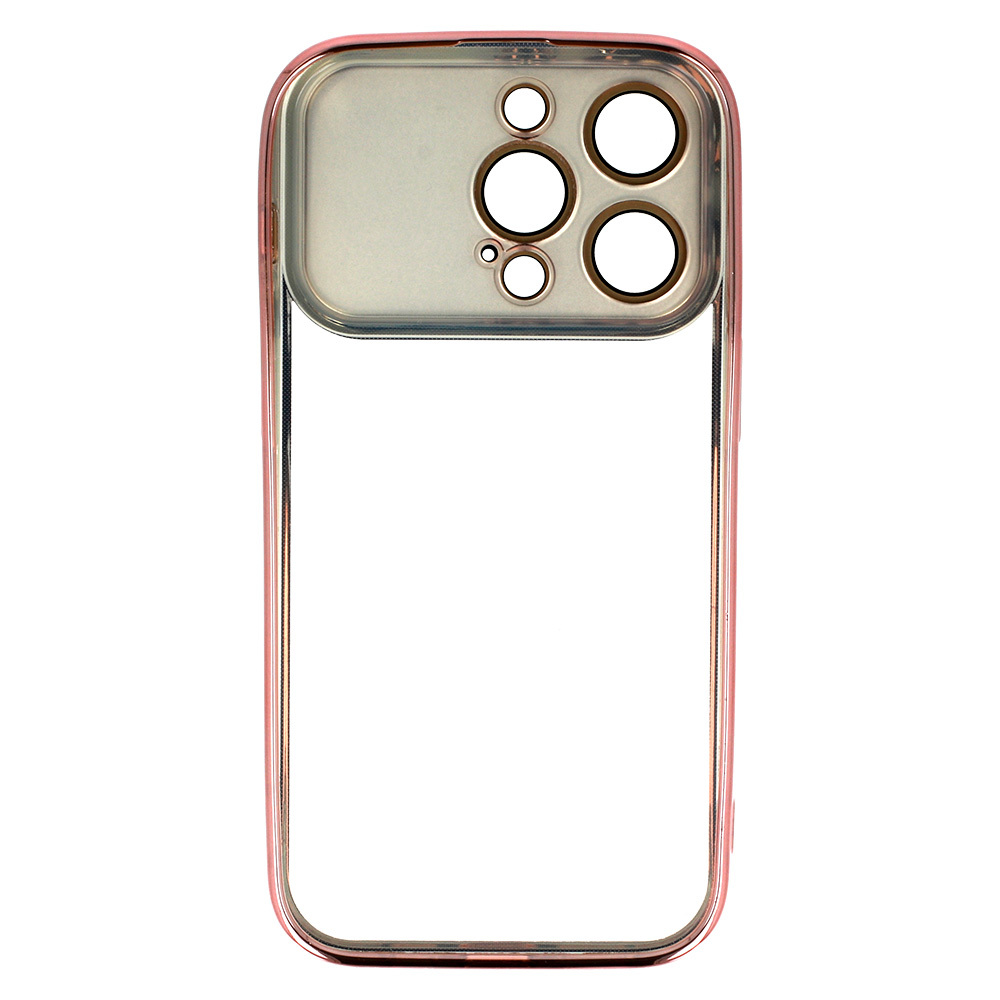 Pokrowiec Electro Lens Case jasnorowy Apple iPhone SE 2020 / 4