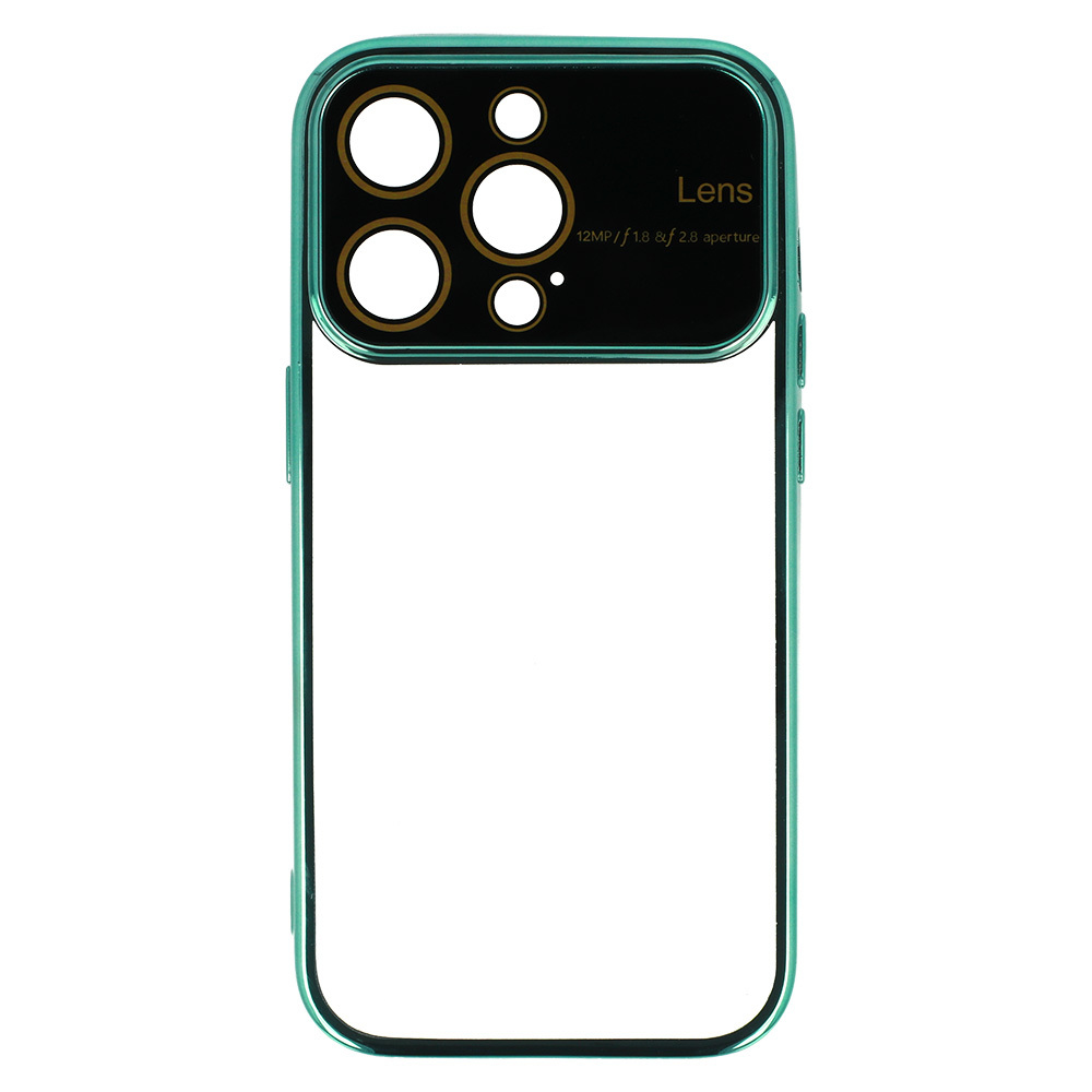 Pokrowiec Electro Lens Case turkusowy Apple iPhone 12 Pro / 5