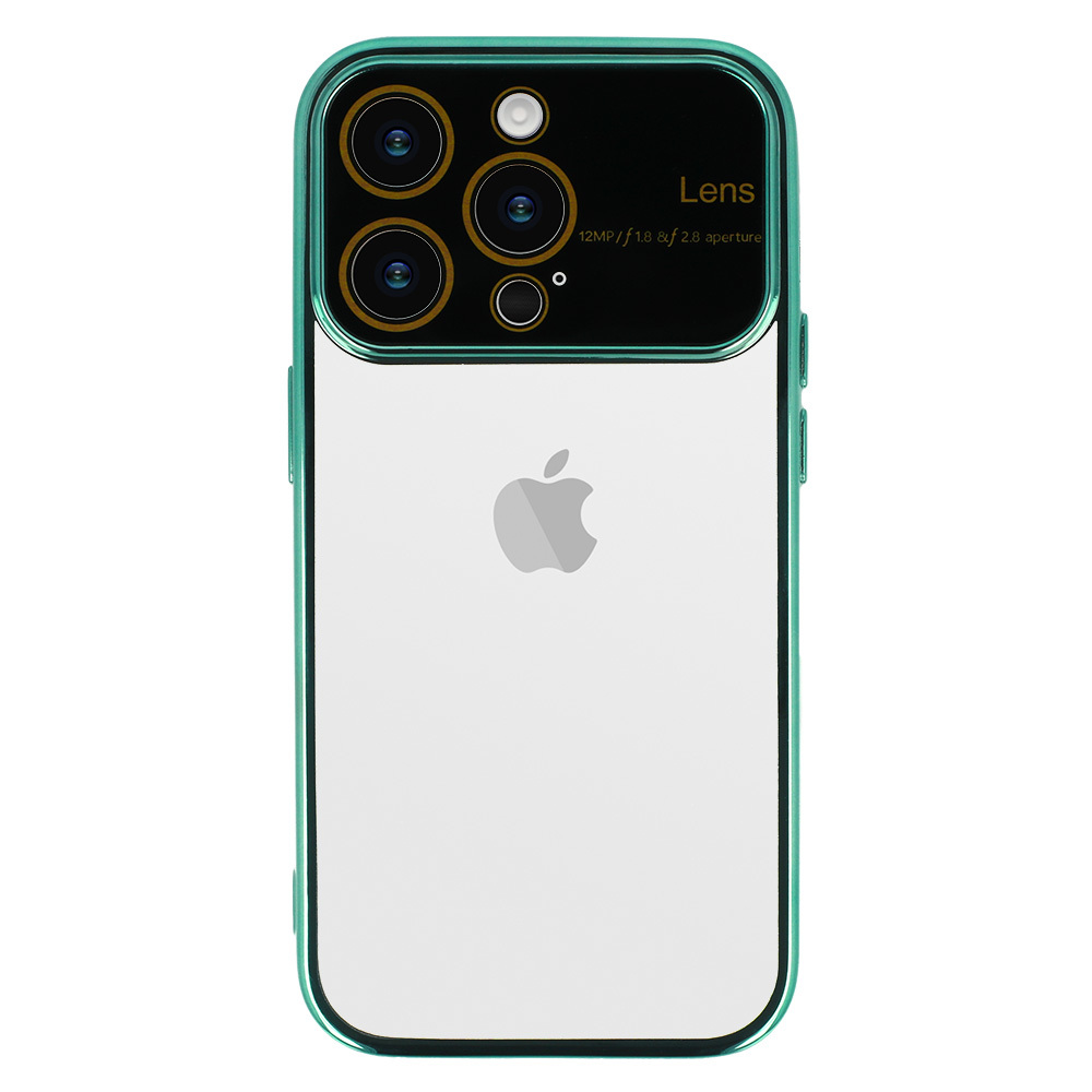 Pokrowiec Electro Lens Case turkusowy Apple iPhone X / 2 Pokrowiec Electro Lens Case turkusowy Apple iPhone X / 2