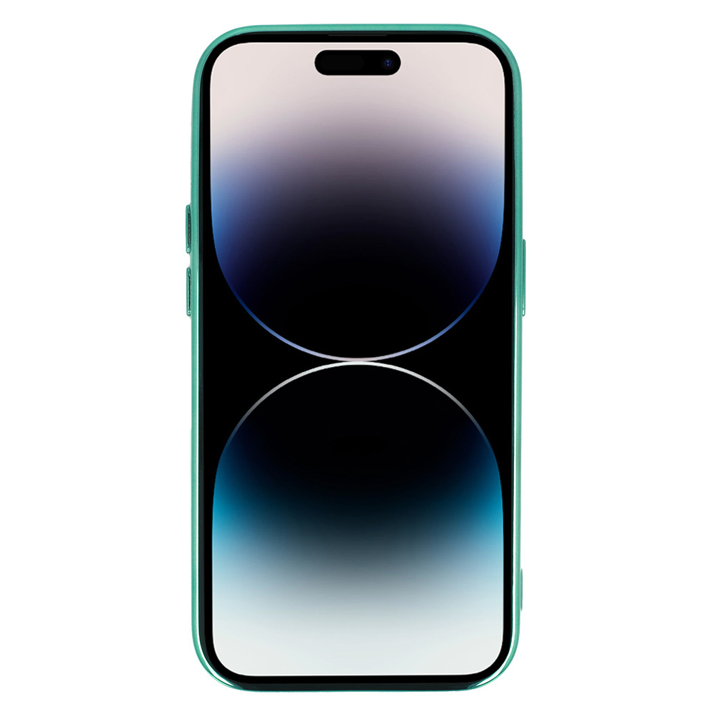 Pokrowiec Electro Lens Case turkusowy Apple iPhone X / 3