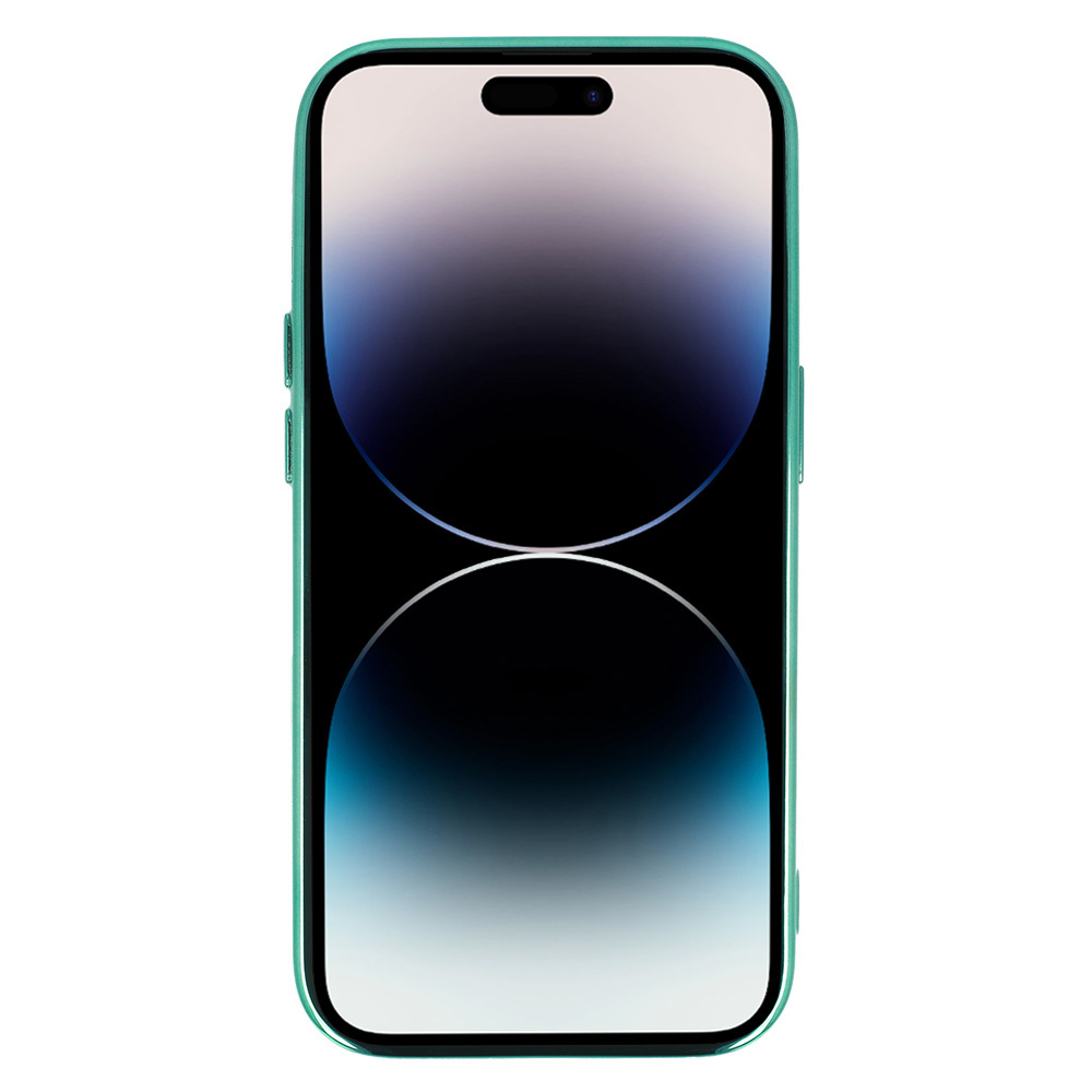 Pokrowiec Electro Lens Case turkusowy Apple iPhone X / 3 Pokrowiec Electro Lens Case turkusowy Apple iPhone X / 3