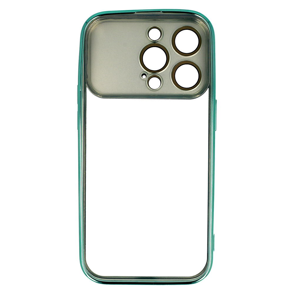 Pokrowiec Electro Lens Case turkusowy Apple iPhone XR / 4