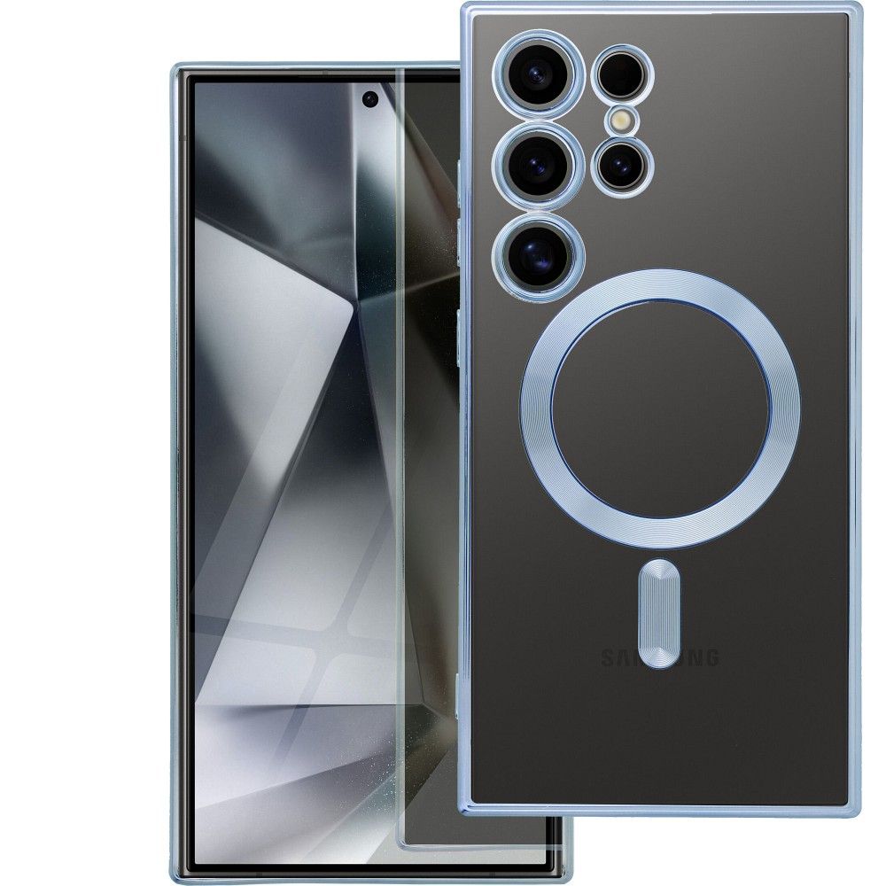 Pokrowiec Electro Mag Cover MagSafe niebieski Samsung Galaxy S26 Plus