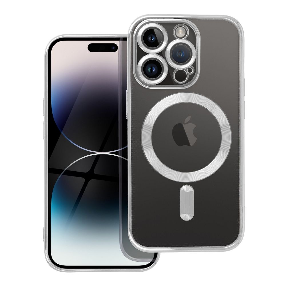 Pokrowiec Electro Mag Cover MagSafe srebrny Apple iPhone 14 Pro
