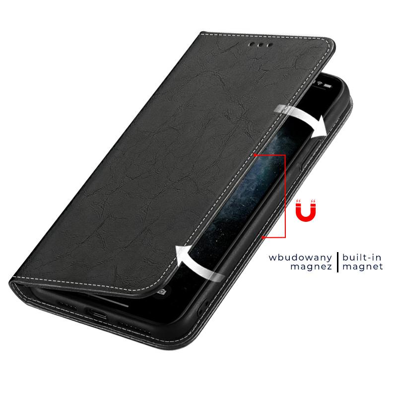 Pokrowiec Elite Book czarny Apple iPhone 14 Pro / 3