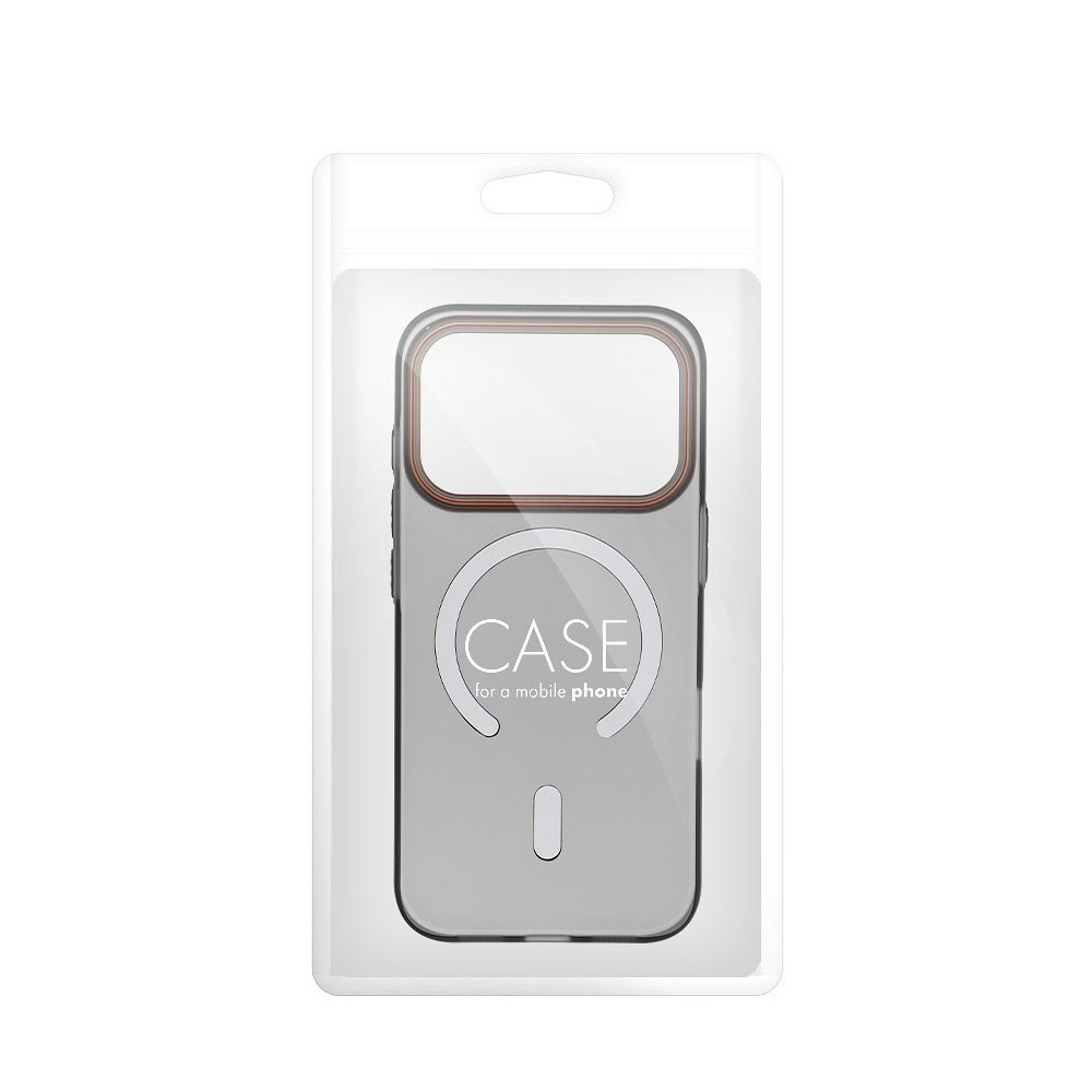 Pokrowiec Etui GO ORANGE MagSafe czarny Apple iPhone 17 Air / 5