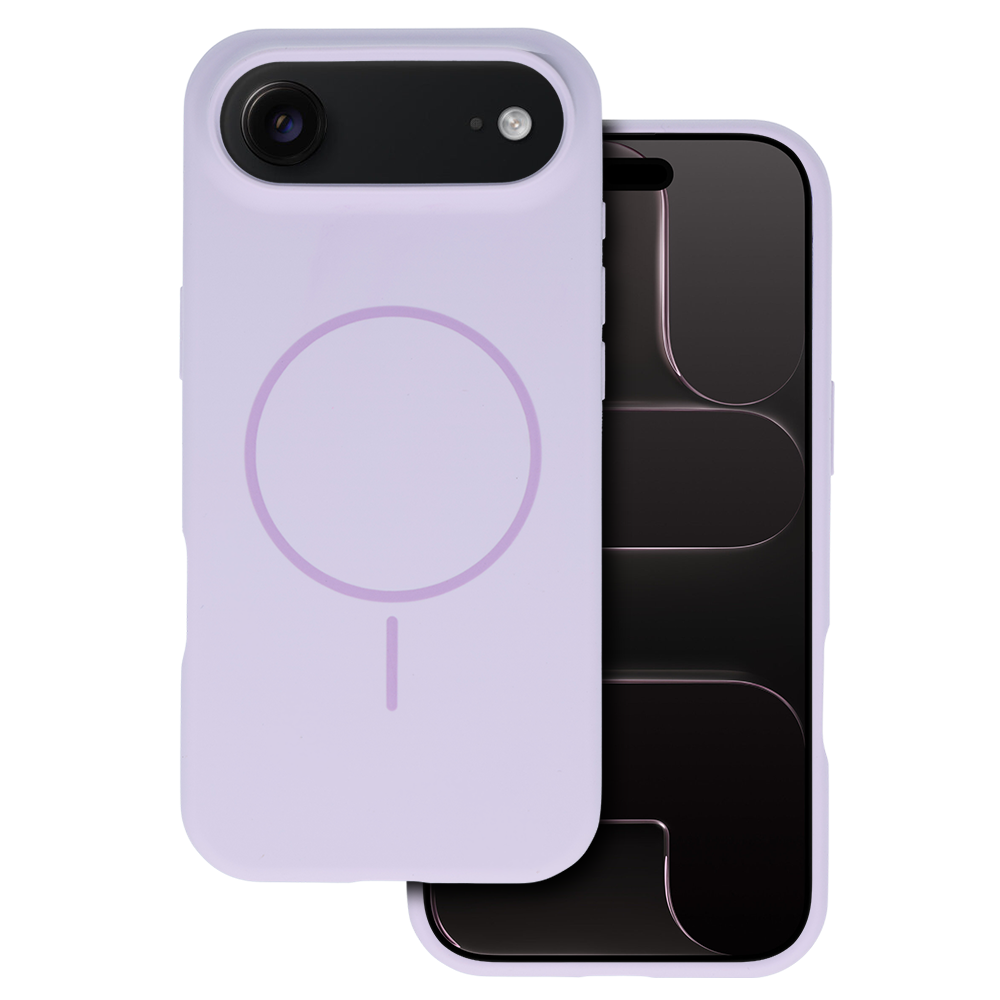 Pokrowiec Etui MagSafe Slim Silicone fioletowy Apple iPhone 17 Air