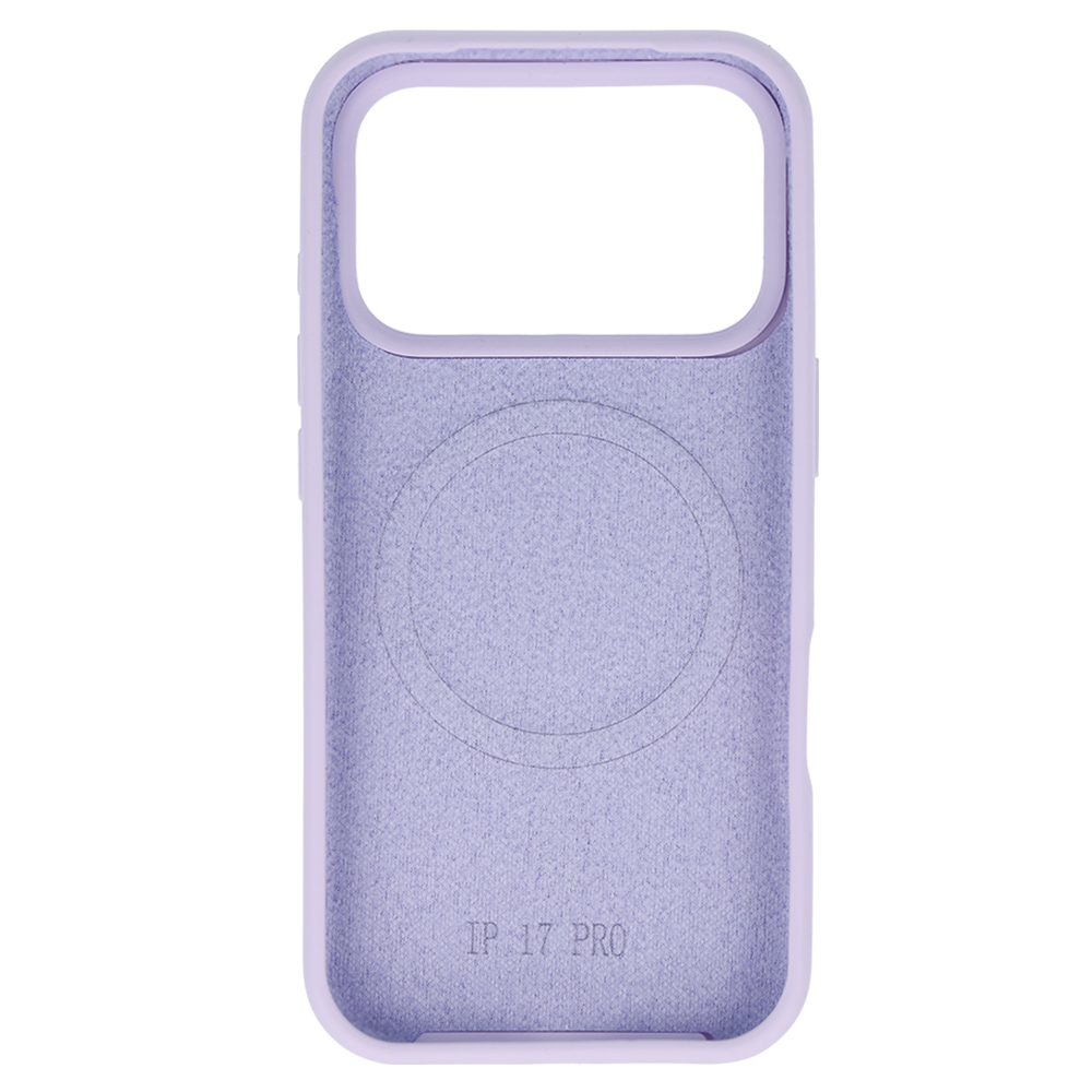 Pokrowiec Etui MagSafe Slim Silicone fioletowy Apple iPhone 17 Pro / 3