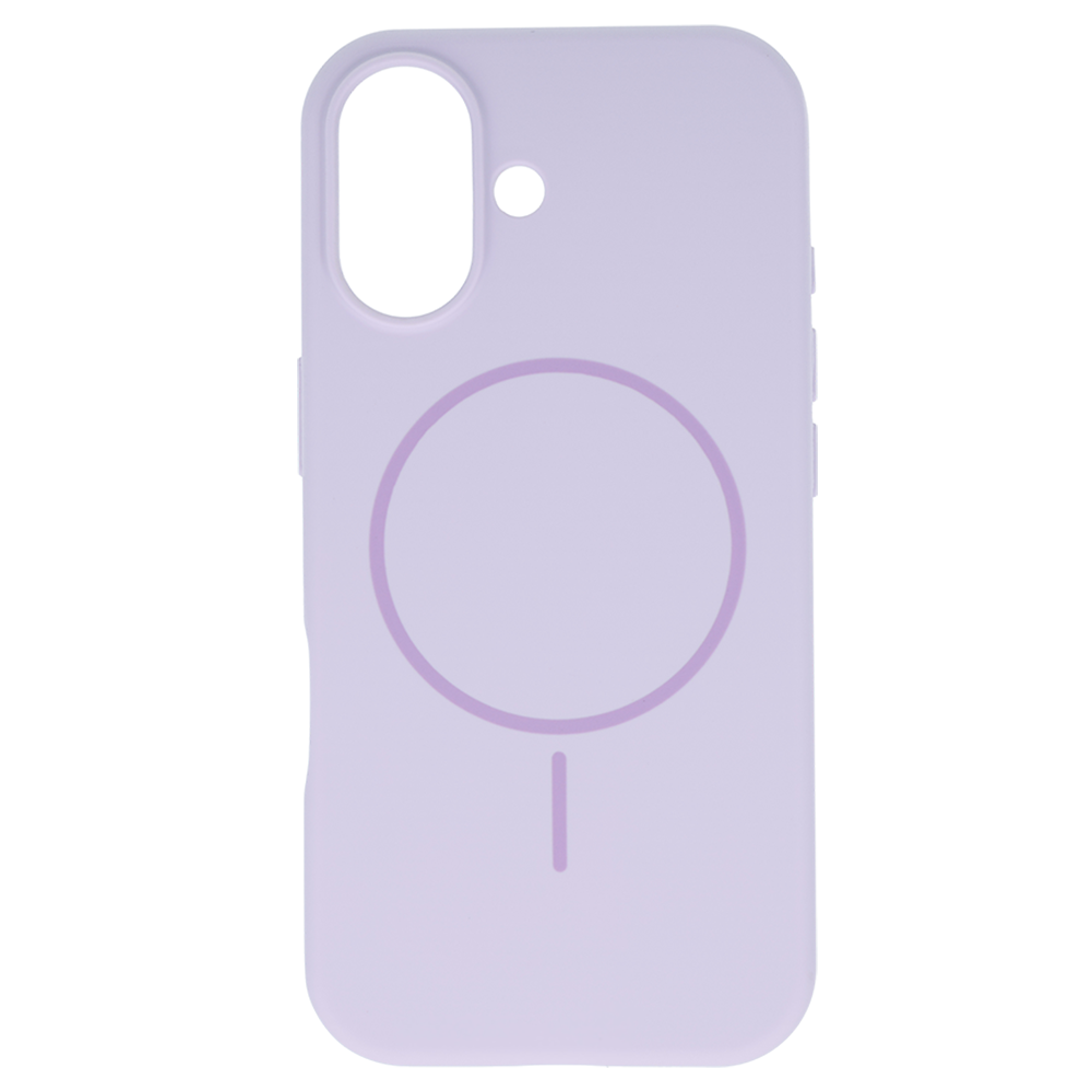 Pokrowiec Etui MagSafe Slim Silicone fioletowy Apple iPhone 17 / 2