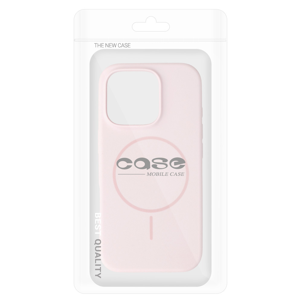 Pokrowiec Etui MagSafe Slim Silicone jasnor�owy Apple iPhone 16e / 7