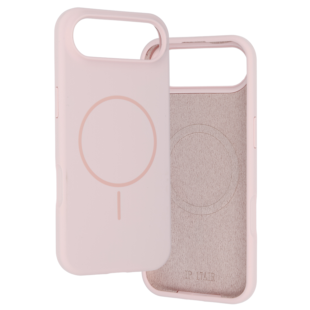 Pokrowiec Etui MagSafe Slim Silicone jasnor�owy Apple iPhone 17 Air / 4