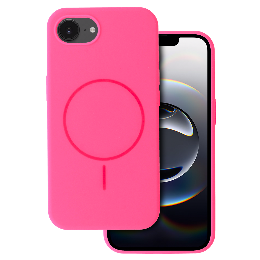 Pokrowiec Etui MagSafe Slim Silicone r�owy Apple iPhone 16e