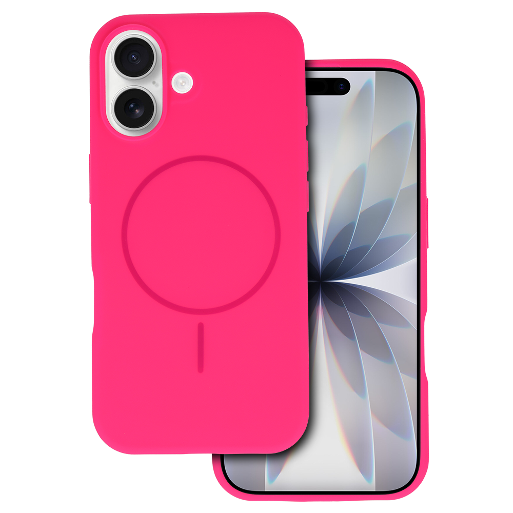 Pokrowiec Etui MagSafe Slim Silicone r�owy Apple iPhone 17