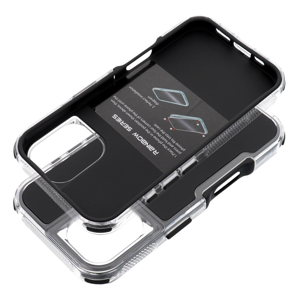 Pokrowiec Etui Matrix czarny Apple iPhone 16 / 7 Pokrowiec Etui Matrix czarny Apple iPhone 16 / 7