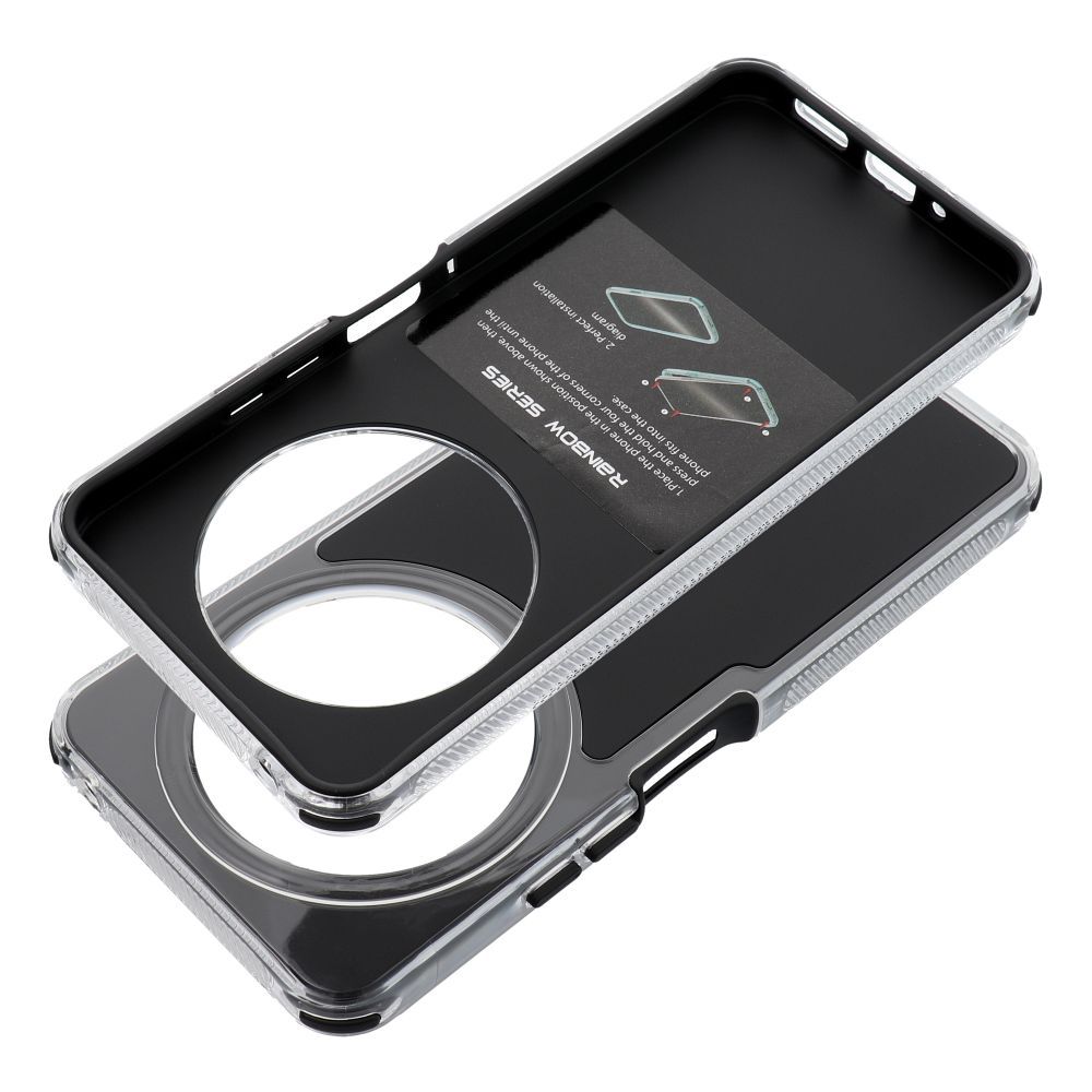 Pokrowiec Etui Matrix czarny Xiaomi Redmi 14C