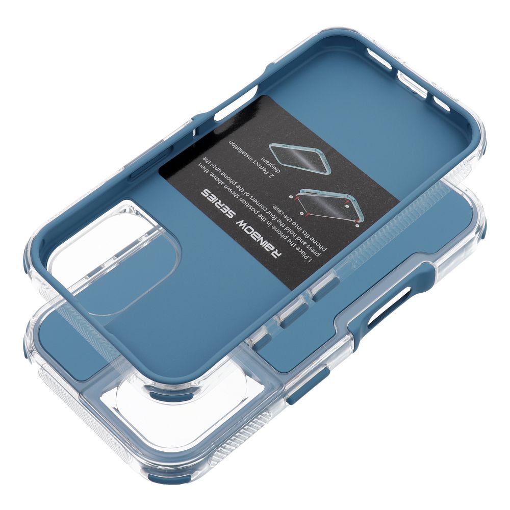 Pokrowiec Etui Matrix niebieski Apple iPhone 16 / 7 Pokrowiec Etui Matrix niebieski Apple iPhone 16 / 7