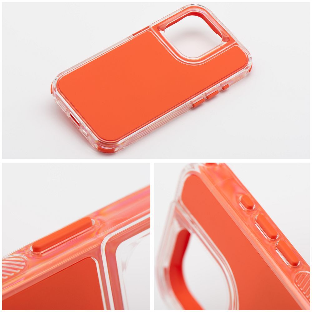 Pokrowiec Etui Matrix pomara�czowy Apple iPhone 11 / 5