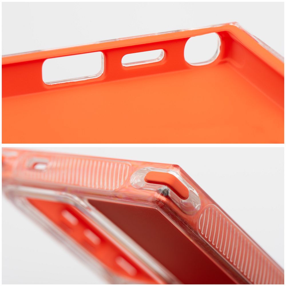 Pokrowiec Etui Matrix pomara�czowy Xiaomi Poco M6 Pro 4G / 6