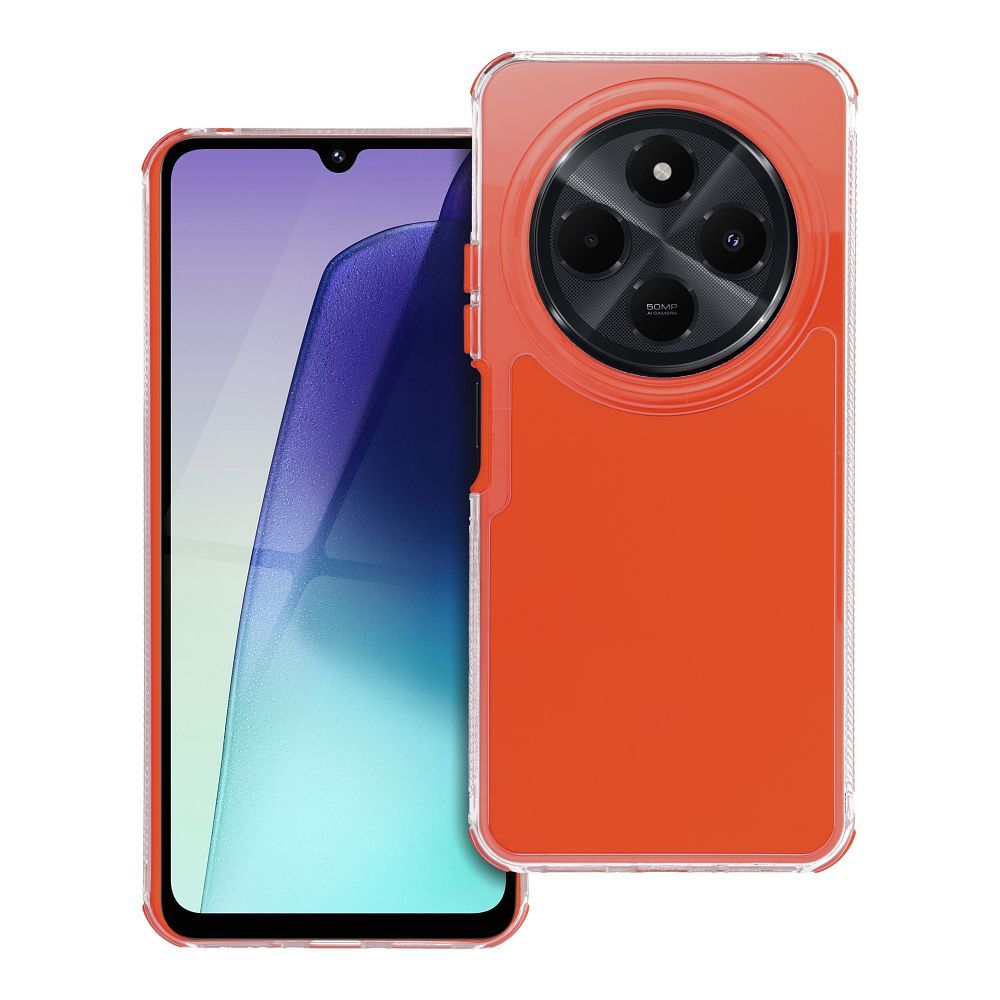 Pokrowiec Etui Matrix pomara�czowy Xiaomi Redmi 14C / 2