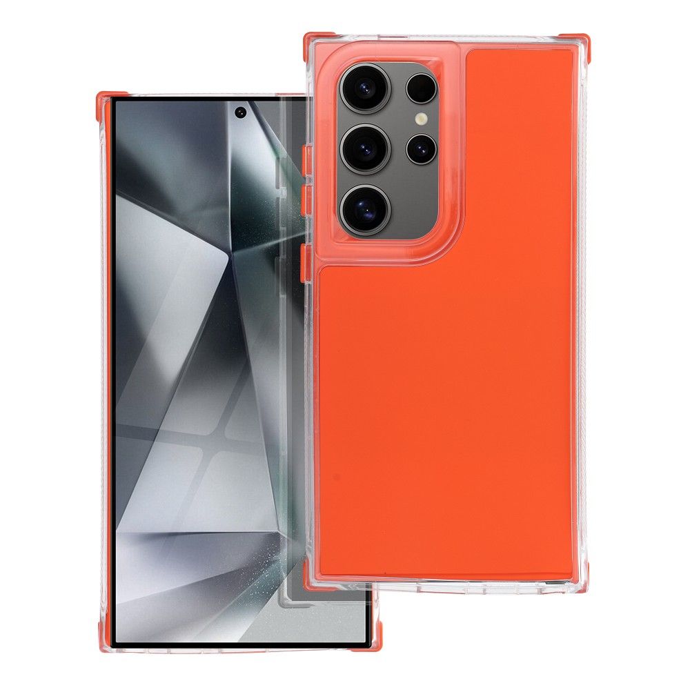 Pokrowiec Etui Matrix pomara�czowy Xiaomi Redmi Note 13 Pro Plus 5G