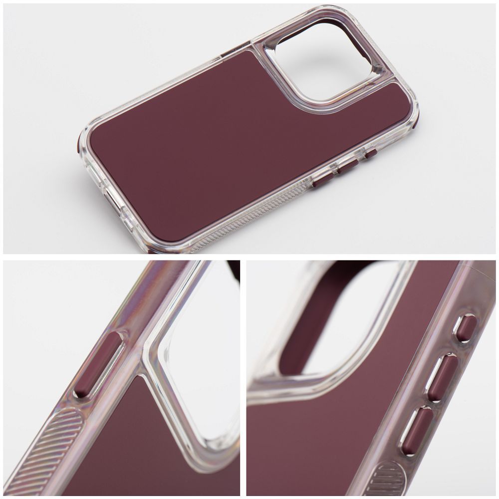 Pokrowiec Etui Matrix purpurowy Apple iPhone 16e / 5
