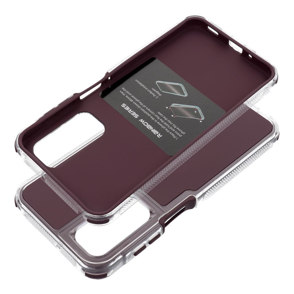 Pokrowiec Etui Matrix purpurowy Samsung Galaxy A16 4G / 2