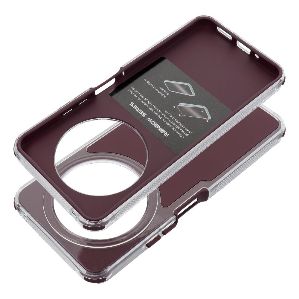 Pokrowiec Etui Matrix purpurowy Xiaomi Redmi 14C Pokrowiec Etui Matrix purpurowy Xiaomi Redmi 14C