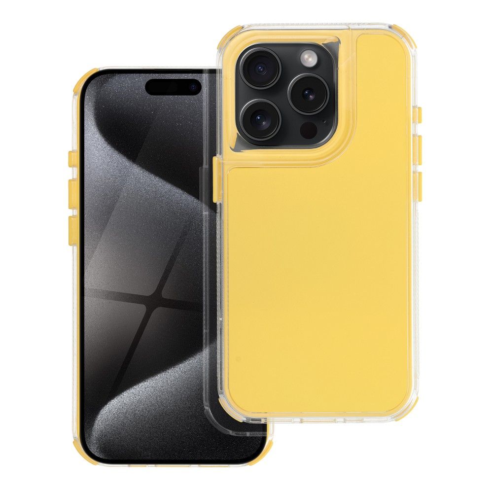 Pokrowiec Etui Matrix żółty Apple iPhone 16 Pro Pokrowiec Etui Matrix żółty Apple iPhone 16 Pro