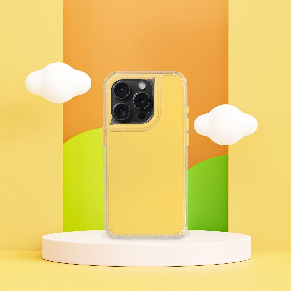 Pokrowiec Etui Matrix żółty Apple iPhone 16 Pro / 3 Pokrowiec Etui Matrix żółty Apple iPhone 16 Pro / 3