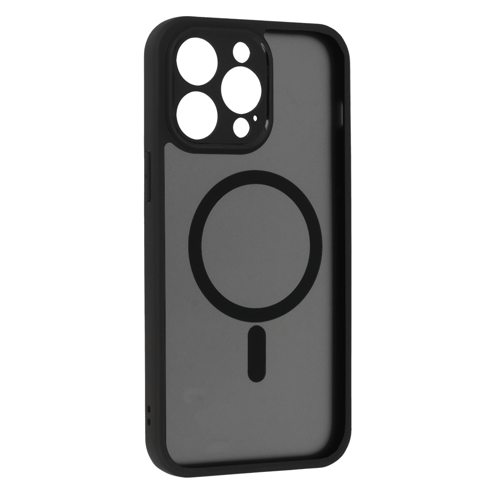 Pokrowiec etui Matte Mag Cover MagSafe czarny Apple iPhone 14 Pro Max / 2 Pokrowiec etui Matte Mag Cover MagSafe czarny Apple iPhone 14 Pro Max / 2